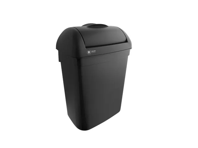 Afvalbak BlackSatino hygienebox 8 Liter zwart 332170