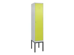 locker,HxBxD 2120x400x500mm,1vak,vak B 400mm,cil.-slot,voetonderstel