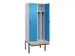 locker voor scheiding van kleding,HxBxD 2120x800x815mm,2vak