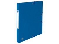 Elastobox Oxford Top File+ A4 25mm blauw
