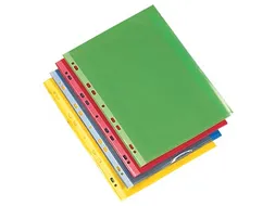 Viquel Geperforeerde Showtas A4 Assorti 0.06mm 11-Gaats
