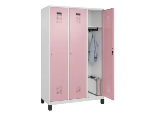 locker,HxBxD 1950x1200x500mm,3vak,vak B 400mm,cil.-slot,voeten
