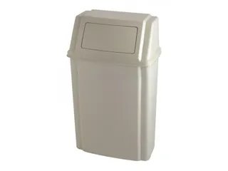 Slim Jim-Wandcontainer Inhoud 56.8 Liter Beige Rubbermaid - 1