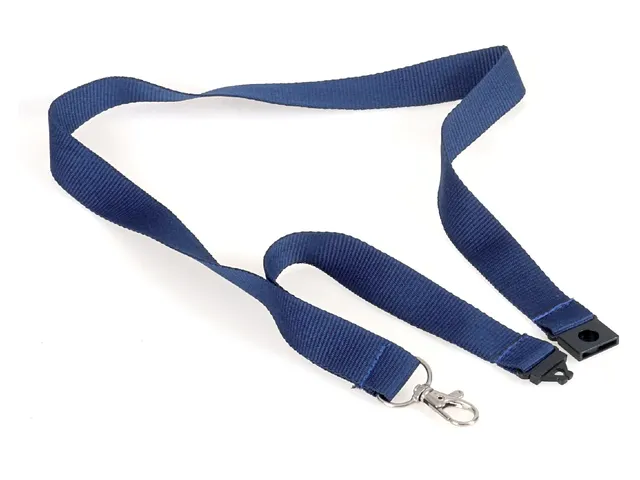 Badgekoord Europel donkerblauw