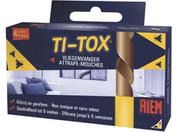 Ti-Tox anti-vliegenkleefband, 4 stuks