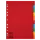 Tabbladen Esselte A4 11-gaats Karton 10-delig Blanco Tabs Kleur