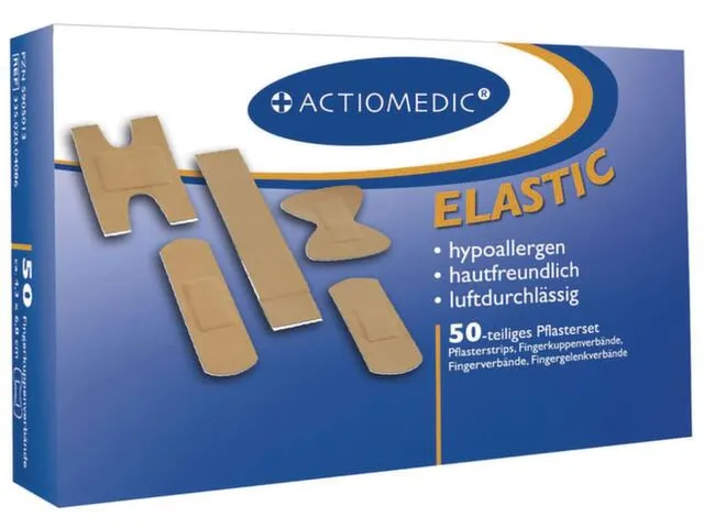 Pleisterset Verbanden Navul Elastisch Luchtdoorlatend 50-Delig
