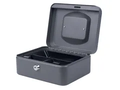 Geldkist Quantore 200x160x90mm grijs