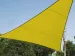 Zonnezeil Driehoek 5x5x5m Lichtgroen