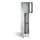lockerkast 1850x320x500mm 1x3 vakken Cilinderslot Poten, RAL7021