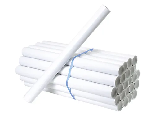 Verzendkoker Cleverpack A3 +doppen 330x29.7x1.2 Wit 20stuks