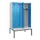 PBM-locker met bank,HxBxD 2120x1200x815mm,4vak,vak B 300mm
