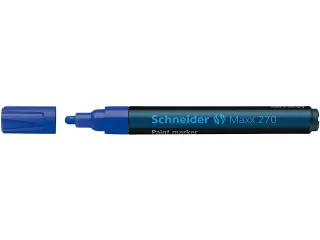Lakmarker Schneider Maxx 270 1-3 mm blauw - 3