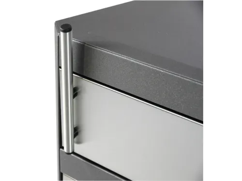 combi-asbak,HxBxD 1060x420x420mm,afvalbak inhoud 80l