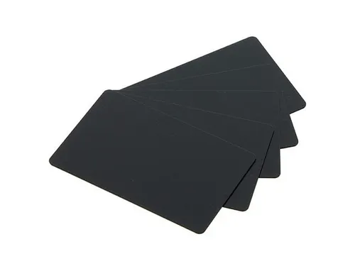 Zebra CARD FOOD SAFE PVC 30 MIL Zwart