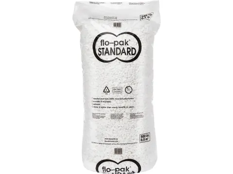 Opvulchips Flo-Pak Shape V Wit 500 Liter