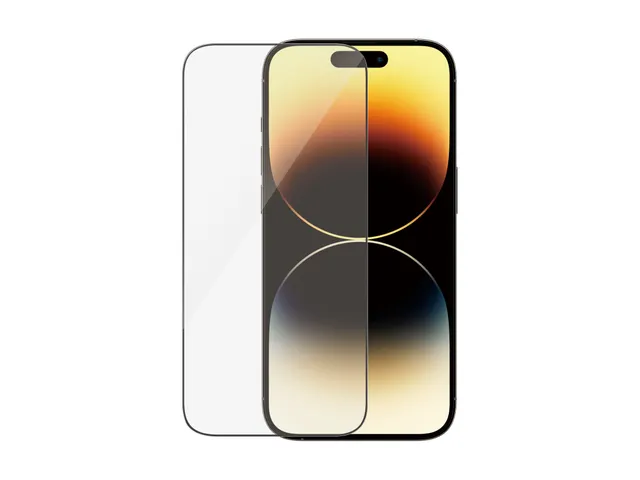 PanzerGlass Screen Protector iPhone 14 Pro | Ultra-Wide Fit w. Easy