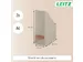 Tijdschriftencassette Leitz Puro set van 2 beige