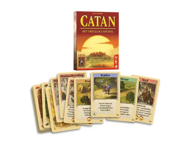 +Jeu de cartes Kolonisten van Catan 8+
