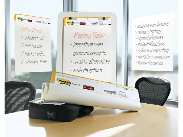 Meeting chart 3M Post-it 559 Super Sticky 635x762mm blanco