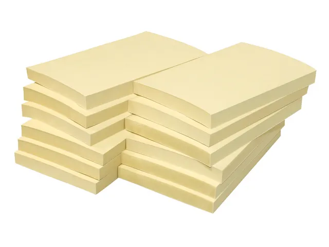 Notitieblok 125x75mm Geel Recycled Doos A 12 Blok