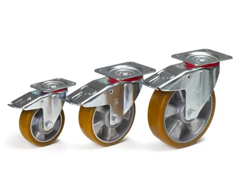 Zwenkwiel met rem 160 x 50 mm