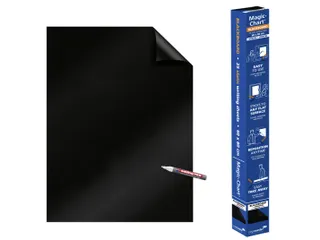 Legamaster Magic-Chart Krijtbord folie 60x80cm Zwart 25 vel - 1