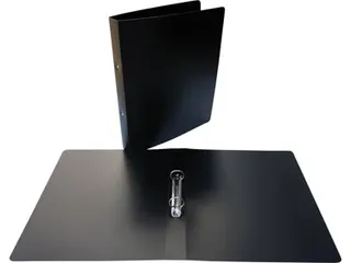 ringmap voor A4 uit PP 2 ringen van 25 mm zwart - 3