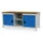 werkbank,HxBxD 860x2000x750mm,onderstel RAL9005,fronten RAL5012