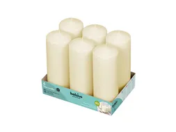 Kaars Stomp 7 x 20 cm Ivoor 80u tray 6 stuks