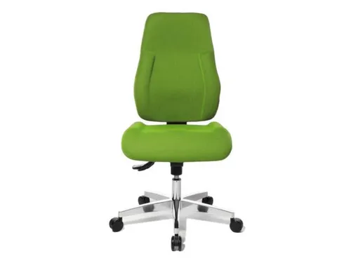 Bureaustoel,Synchroonmech.,Zitting Stof Groen