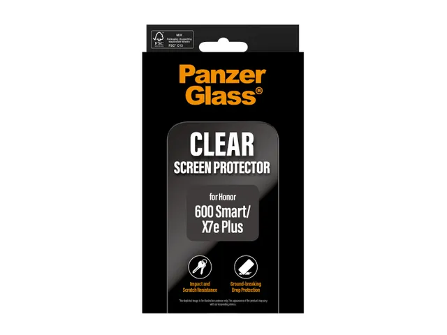 PanzerGlass Screen Protector Honor 600 Smart | X7e Plus | Ultra-Wid