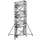 rolsteiger,reik H 8,25m,steiger H 7,49m,3platform(s),m. luik