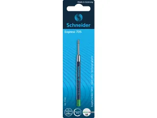 Balpenvulling Schneider Express 735 M op blister groen - 1