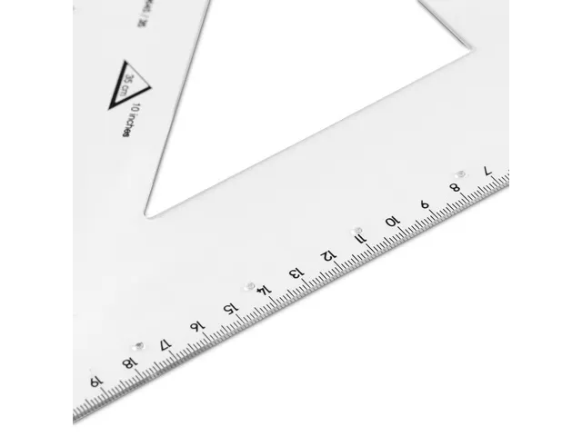 Tekendriehoek Standardgraph CONSTANT 45 graden 35 cm
