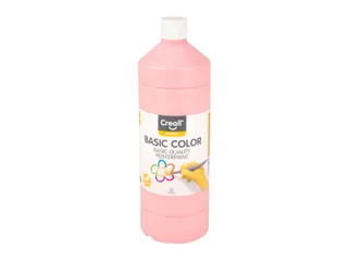 Plakkaatverf Creall basic roze 1000ml - 1