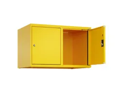 opzetkast,v. locker,2vak.,vak B 400mm,HxBxD 500x800x500mm,cilinderslot