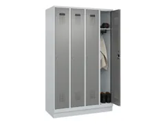 locker,HxBxD 1950x1200x500mm,4vak,vak B 300mm,cil.-slot,sokkel