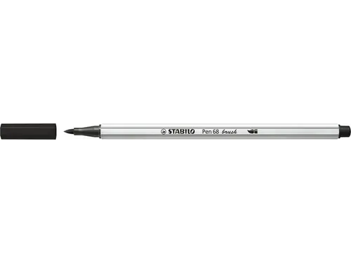 Brushstift STABILO Pen 568/46 zwart