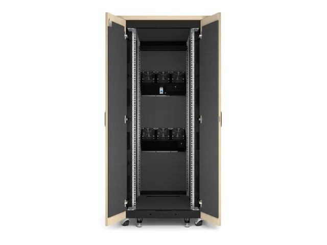 APC NetShelter CX AR4032IA - 32U, Geluiddempend en geventileerd 19 inc