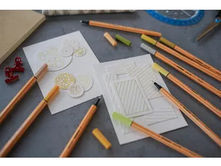 Fineliner STABILO point 88/67 fijn mosterd - 6