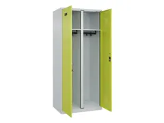 locker voor scheiding van kleding,HxBxD 1850x800x500mm,2vak
