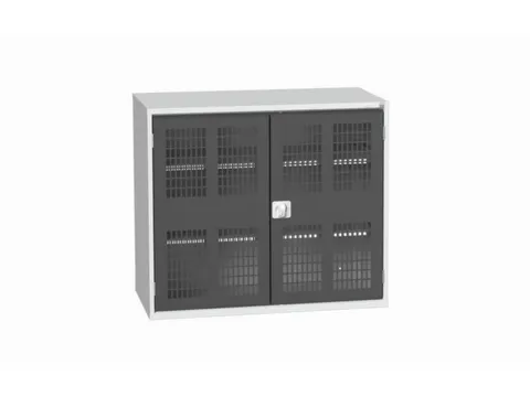 universele kast,HxBxD 1000x1300x550mm,2xStalen bodem,draaigrendelslot