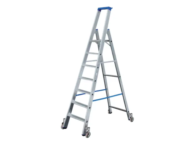 Verrijdbare Boktrap Aluminium L 2 46M 7Treden