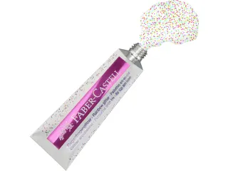 Glitter Faber-Castell Rainbow 2x12ml - 3