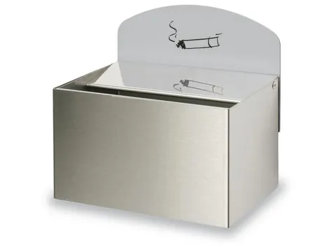 Wandasbak 87x140x98mm Achterwand Verzinkt Plaatstaal Rvs