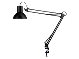 Bureaulamp Unilux Success 80 LED met klem en voet Zwart