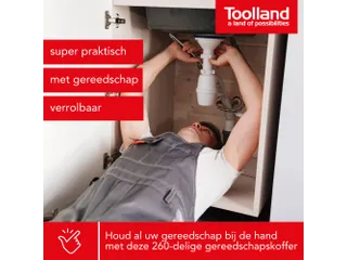 260-Delige Aluminium Gereedschapskoffer - 3