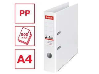 Ordner Esselte Vivida A4 75mm PP wit - 2
