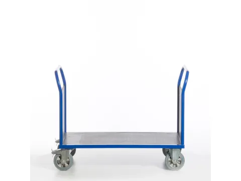 Platformwagen 1000kg Laadvlak 1200x800mm 2 Kopwanden Ral 5010